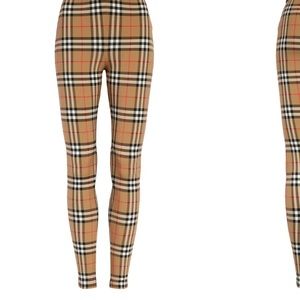 Belvoir check burberry Bra & leggings set